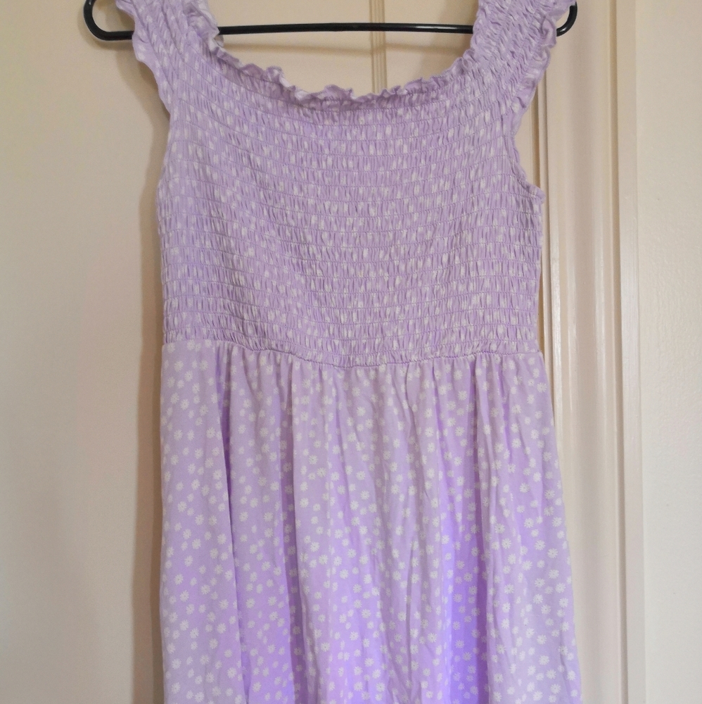 Forever 21 Floral Lavendar Dress